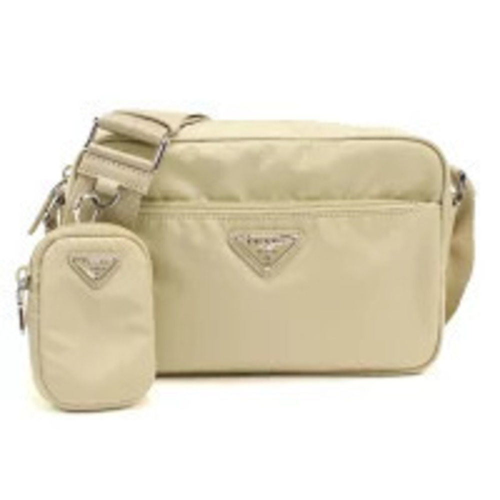 Prada Crossbody Bag Beige Cream